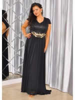 Elegancka sukienka maxi ze zdobioną górą i zwiewną spódnicą Model:TR-4936