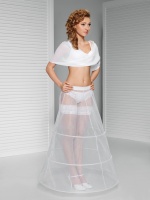 Rozkloszowana halka do sukni KOLOR BIAŁY Model: H1