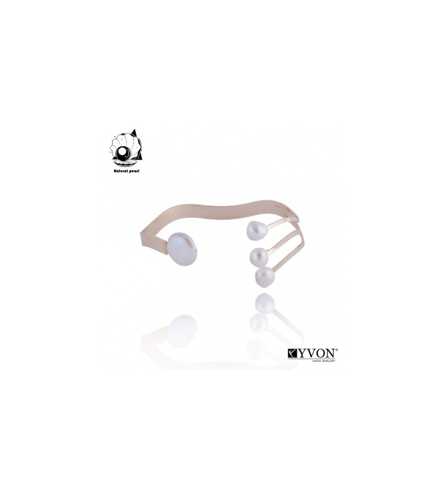 Bransoleta z pereł naturalnych B01785