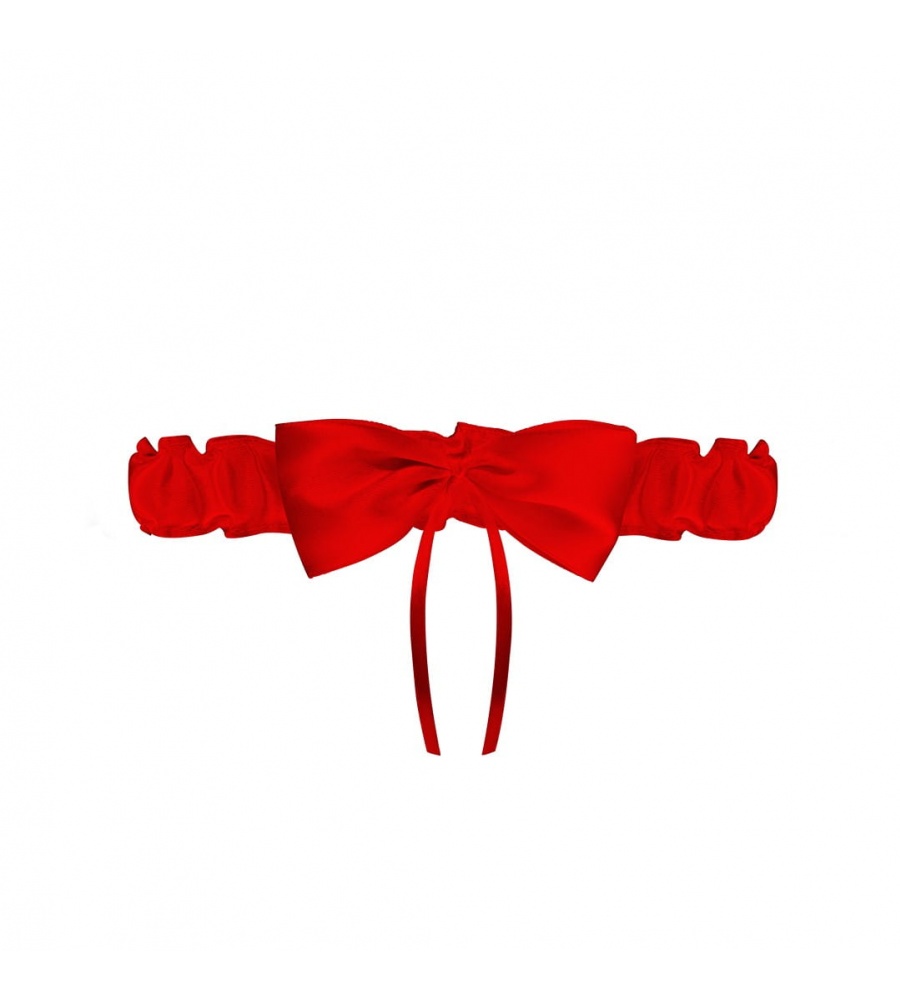 Czerwona podwiązka PW-48