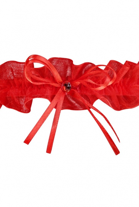 Podwiązka czerwona PW-98