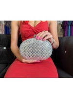 Torebka w kolorze srebrnym.MODEL:T-1039