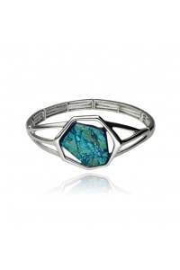 Bransoletka z kolorowej żywicy B00022