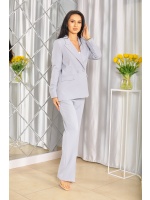 Komplet z cyrkoniami po całej długości w kolorze POPIELU. Model: JU-8797