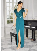 SUKIENKA MAXI W KOLORZE ZIELONYM. MODEL:EB-9229