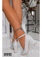 CZÓŁENKA Z PASKIEM NA KOSTCE W KOLORZE ZŁOTYM. MODEL 72 SRE NIT PAS