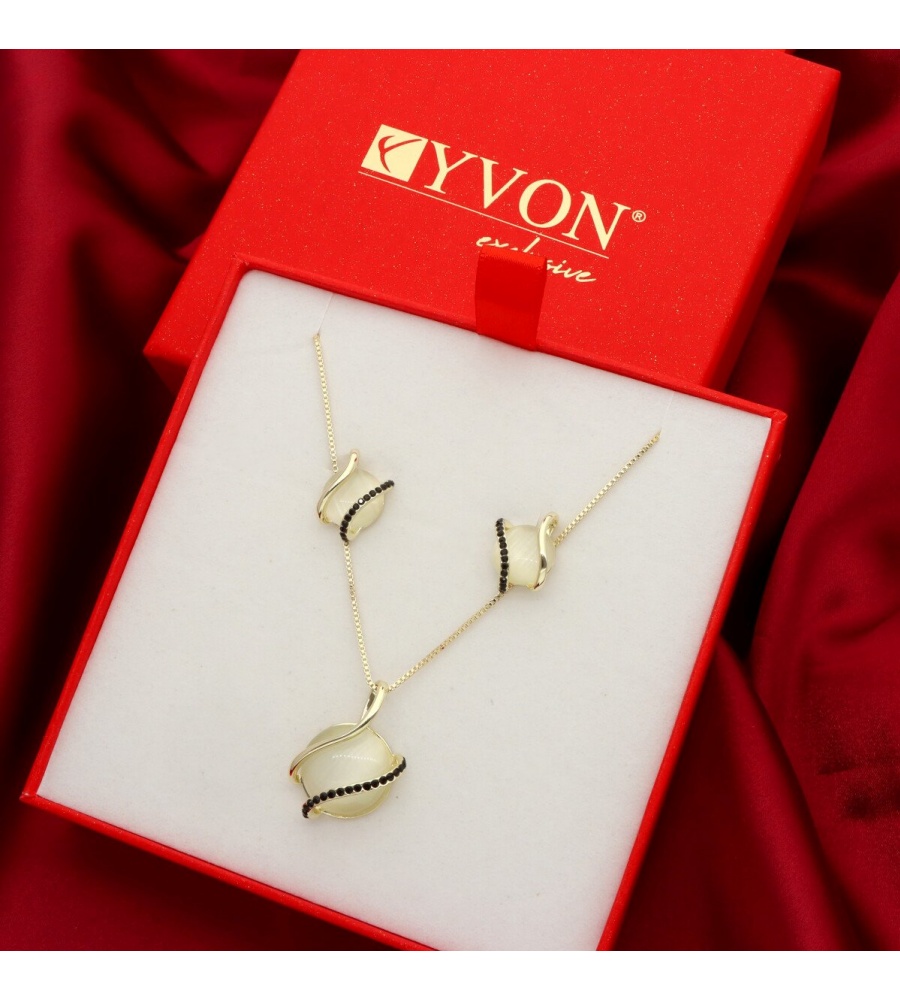 Komplet WAVES z kwarcem S98143