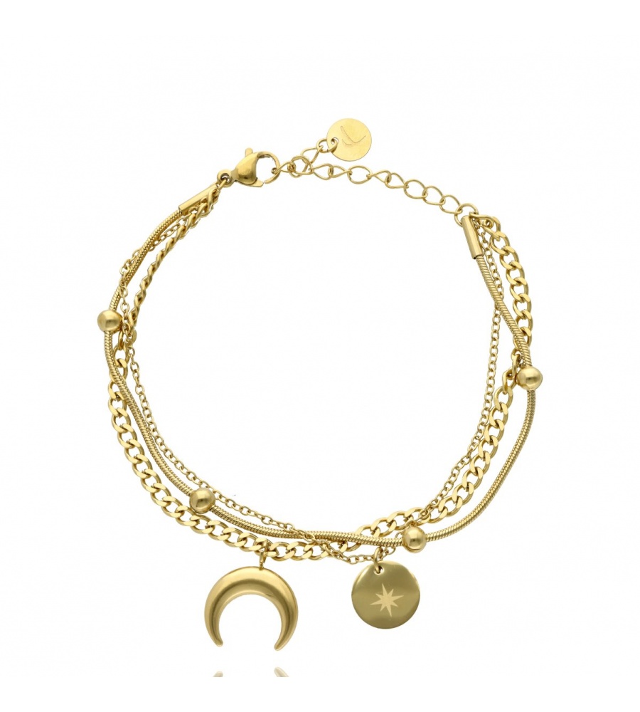 Bransoletka ze stali szlachetnej B99341