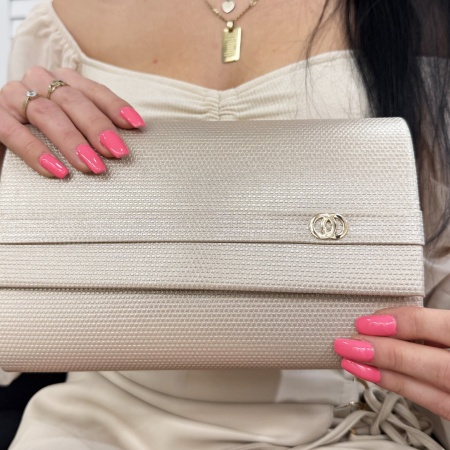 TOREBKA W KOLORZE DELIKATNEGO RÓŻU. MODEL: T-1083