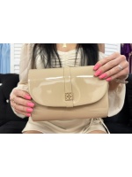 TOREBKA KOPERTOWA W KOLORZE CIEMNEGO BEŻU. MODEL: T-1098