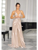 SUKEINKA MAXI RYBKA W KOLORZE ZŁOTYM Z ROZCIĘCIEM NA SRODKU I KWIATEM NA BRZUCHU.MODEL:IP-9659