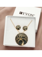 Biżuteria artystyczna komplet S97986