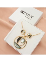 Biżuteria artystyczna komplet S97991